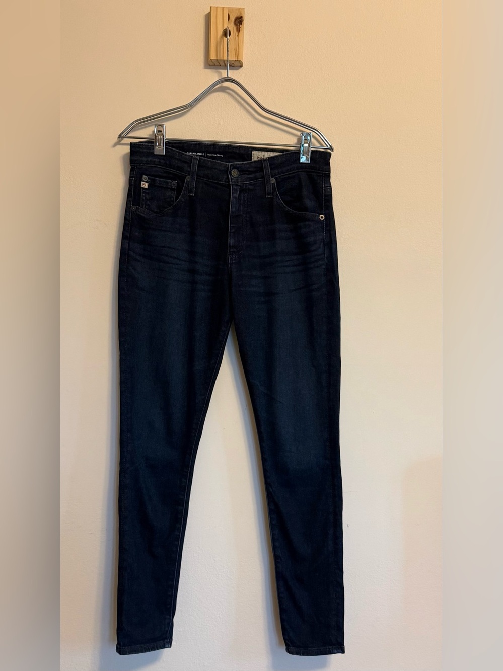 AG Adriano Goldschmied Black Skinny Jeans